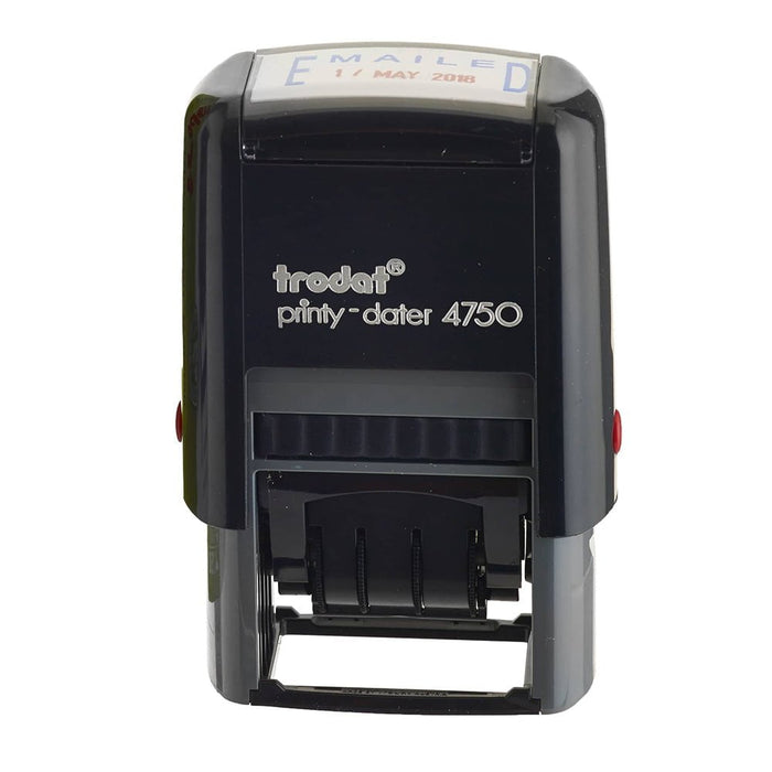 Trodat 4750 Dater Rubber Stamp CXT4750