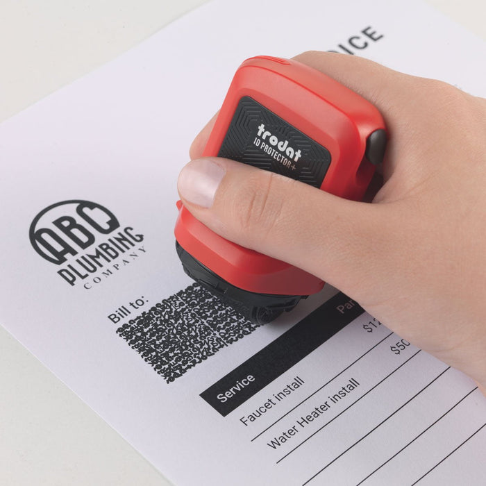 Trodat ID Protector+ Roller Stamp, Refillable CX500000