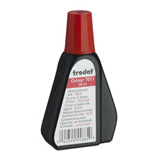 Trodat Rubber Stamp Ink 28ml 7011 Red CXT7011R