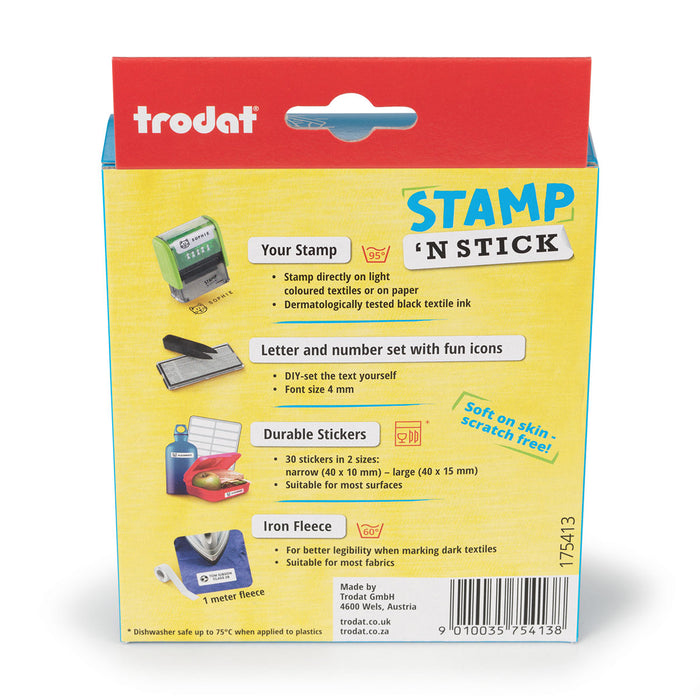Trodat Stamp 'N Stick DIY Kit CXT4911SS