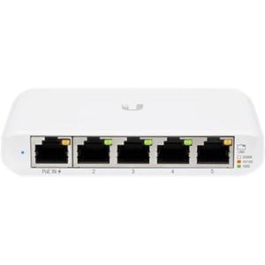 Ubiquiti Compact 5-Port Gigabit Switch - 5 Ports - Manageable - 2 Layer Supported - 2.50 W Power Consumption - Twisted Pair - PoE Ports - Compact, Desktop IM5060955
