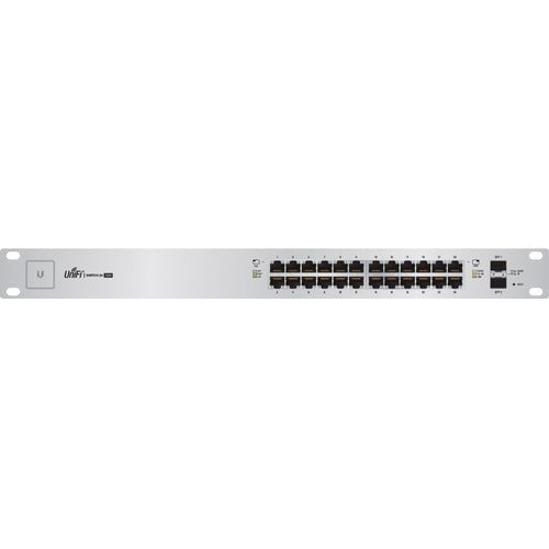 Ubiquiti UniFi Switch - 24 Ports - Manageable - 10/100/1000Base-T, 1000Base-X - 2 Layer Supported - 2 SFP Slots - 1U High - Rack-mountable IM3418100