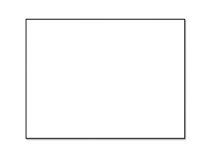 Ultra-Thin Frame Porcelain Whiteboard 1204 x 1200mm - Magnetic Black BVDSUT1212-B