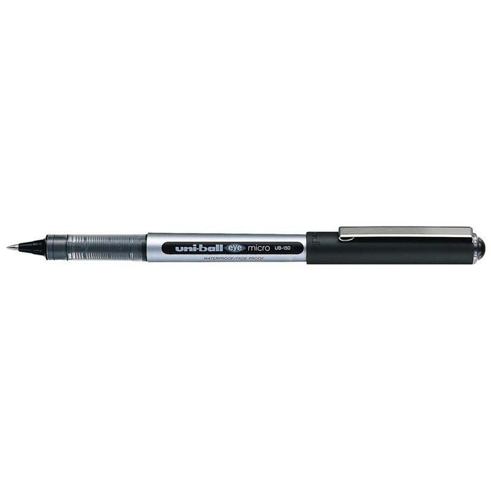 Uni-ball Eye 0.5mm Capped Micro Rollerball Pen, Black UB-150 CX249363
