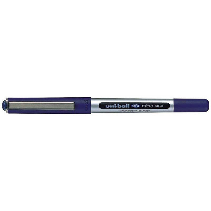 Uni-ball Eye 0.5mm Capped Micro Rollerball Pen, Blue UB-150 CX249364
