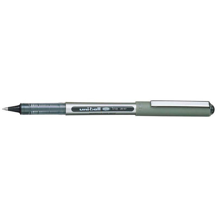Uni-ball Eye 0.7mm Capped Fine Rollerball Pen, Black UB-157 CX249360