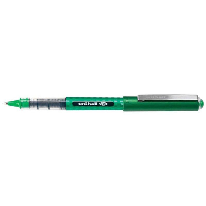 Uni-ball Eye 0.7mm Designer Rollerball Pen, Capped 0.7mm Green UB-157D CX249939