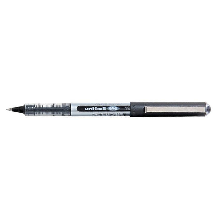 Uni-ball Eye Rollerball Pen, 0.38mm Capped Micro Black UB-150 CX249977