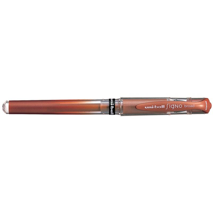 Uni-ball Signo Broad Rollerball Pen, 1.0mm Capped Metallic Bronze UM-153 CX249485