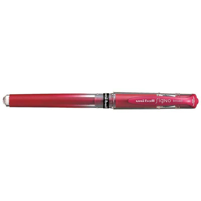 Uni-ball Signo Broad Rollerball Pen, 1.0mm Capped Metallic Red UM-153 CX249482