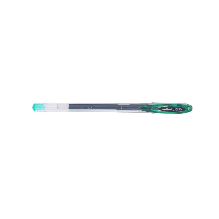 Uni-ball Signo Gel Pen, Fine 0.7mm Capped Green UM-120 CX250372