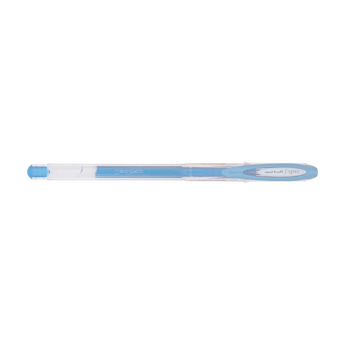 Uni-Ball Signo Gel Pen, Noble 0.7mm Capped Metallic Blue UM-120 CX250374