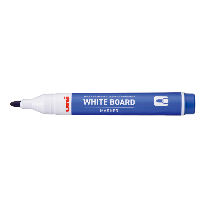 Uni Bullet Tip Whiteboard Marker, Blue CX1002631