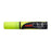 Uni Chalk Marker 15.0mm Chisel Tip Fluoro Yellow PWE-17K CX249862