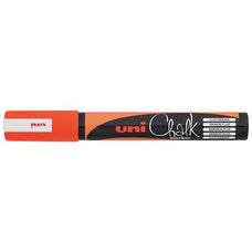 Uni Chalk Marker Fluoro Orange Medium Tip (PWE-5M) CX249289/249749