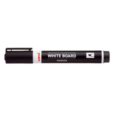 Uni Chisel Tip Whiteboard Marker, Black CX1002626