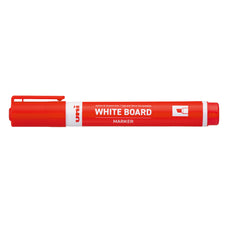Uni Chisel Tip Whiteboard Marker, Red CX1002629