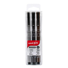Uni Drawing System Pen 0.5mm Nib Sizes - 3's Pack CX249987