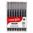 Uni Drawing System Pen 5 Nib Sizes - 1, 2, 3, 4, 5, 6, 7, 8mm Black CX249252