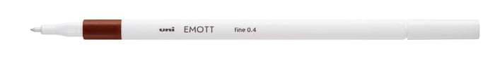 Uni Emott Everfine 0.4mm Fineliner - Brown CX249167