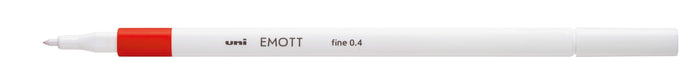 Uni Emott Everfine 0.4mm Fineliner - Red CX249166
