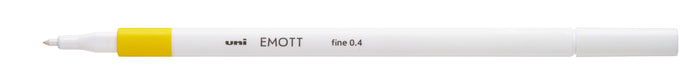 Uni Emott Everfine 0.4mm Fineliner - Yellow CX249160