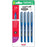 Uni Eye 0.38mm Ultra Micro Capped Blue Rollerball Pen, 4's pack CX250346