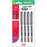 Uni Eye 0.7mm Fine Capped Blue Rollerball Pen, 4's pack CX250357