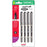 Uni Eye 0.7mm Fine Capped Rollerball Pen, Black 4's pack CX250356