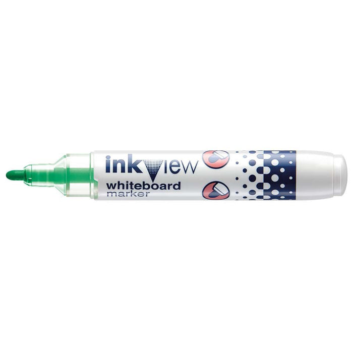 Uni Inkview Whiteboard Marker Fine Tip Green CX249886