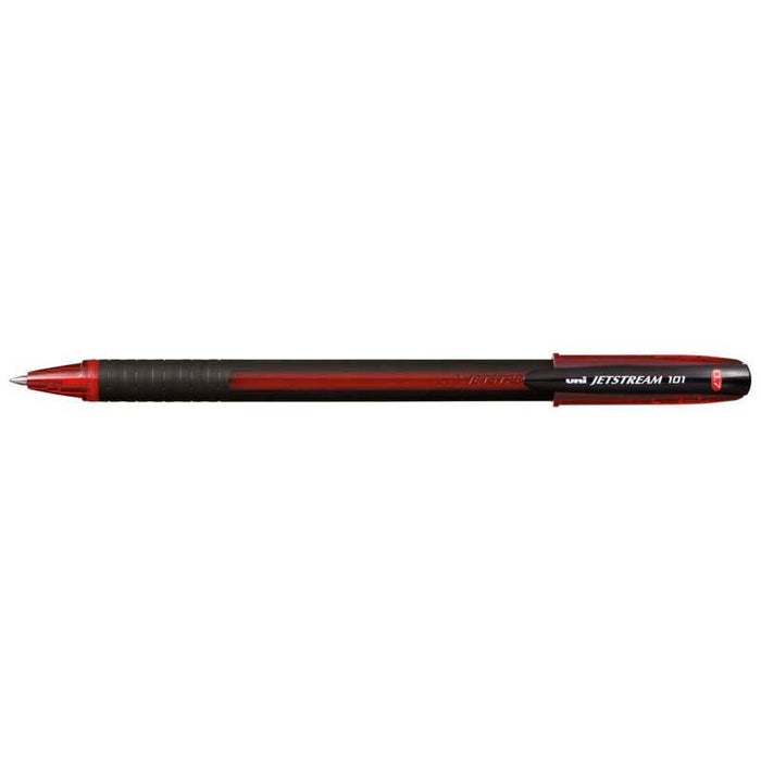 Uni Jetstream 101 Capped Rollerball Pen, 0.7mm Red SX101-07 CX249156