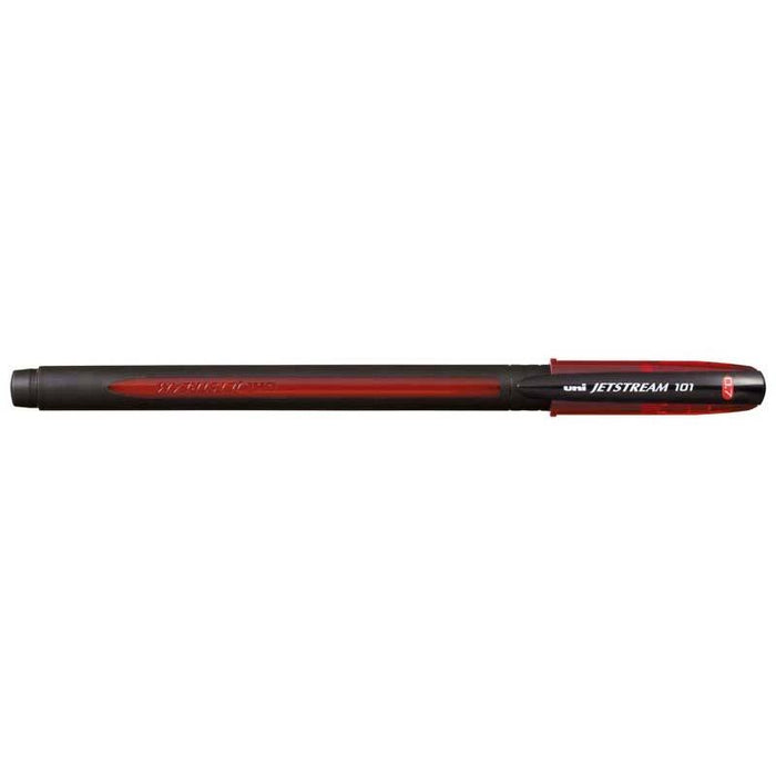 Uni Jetstream 101 Capped Rollerball Pen, 0.7mm Red SX101-07 CX249156