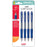 Uni Laknock 0.7mm Fine Retractable Blue Hangsell Pk4 CX250334