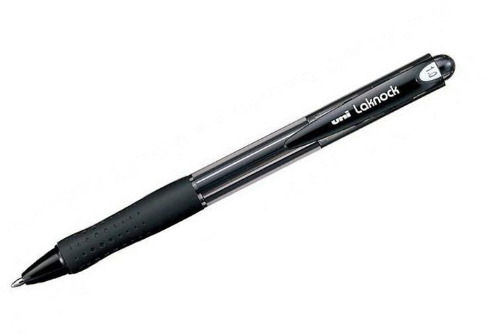 Uni Laknock SN-100 Pen - Black (1.0mm) CX249610