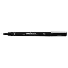 Uni Pin 0.8mm Fineline Pen - Black CX249693