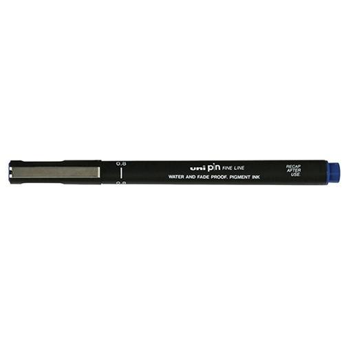 Uni Pin 0.8mm Fineline Pen - Blue CX249694