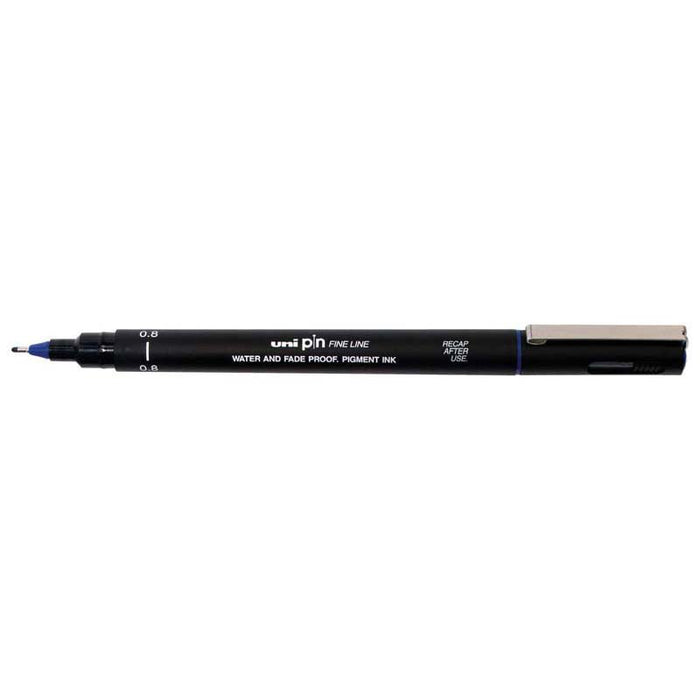 Uni Pin 0.8mm Fineline Pen - Blue CX249694