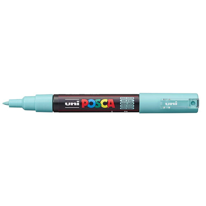 Uni Posca Paint Marker PC-1M, Aqua, Extra Fine 0.7-1.0mm CX250000
