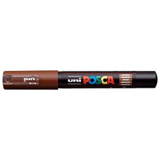 Uni Posca Paint Marker, PC-1M, Brown, Extra Fine, 0.7-1.0mm CX250071