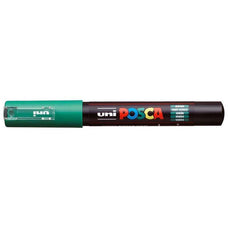 Uni Posca Paint Marker, PC-1M, Green, Extra Fine, 0.7-1.0mm CX250130