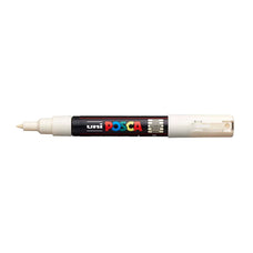 Uni Posca Paint Marker PC-1M, Ivory, Extra Fine 0.7-1.0mm CX249016