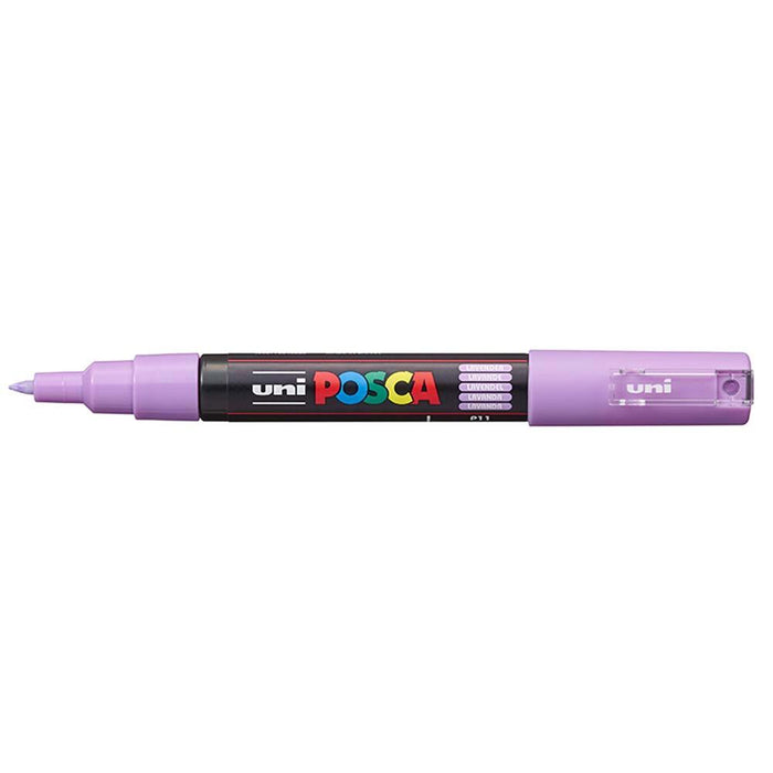 Uni Posca Paint Marker PC-1M, Lavender, Extra Fine 0.7-1.0mm CX250206