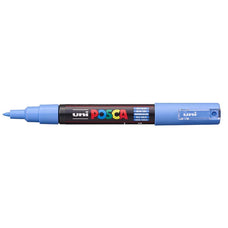 Uni Posca Paint Marker PC-1M, Sky Blue, Extra Fine 0.7-1.0mm CX250192