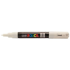 Uni Posca Paint Marker, PC-1M, White, Extra Fine, 0.7-1.0mm CX250023