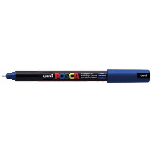 Uni Posca Paint Marker, PC-1MR, Blue, Ultra Fine, 0.7mm CX250019
