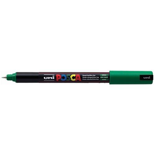 Uni Posca Paint Marker, PC-1MR, Green, Ultra Fine, 0.7mm CX250020