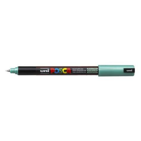 Uni Posca Paint Marker PC-1MR, Metallic Green, Ultra Fine 0.7mm CX250162