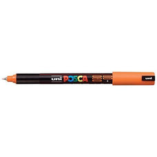 Uni Posca Paint Marker, PC-1MR, Orange, Ultra Fine, 0.7mm CX250074