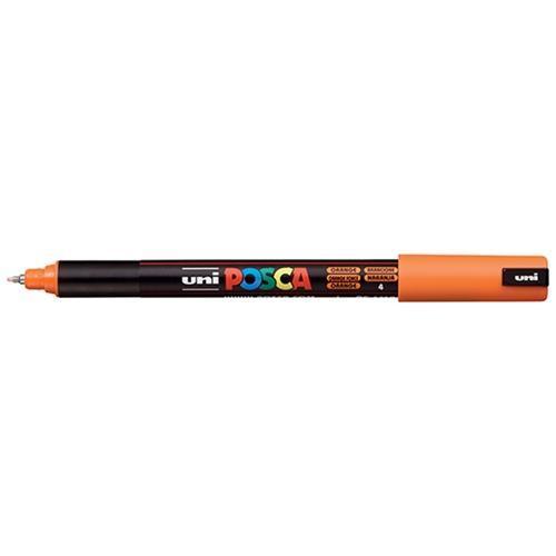 Uni Posca Paint Marker, PC-1MR, Orange, Ultra Fine, 0.7mm CX250074