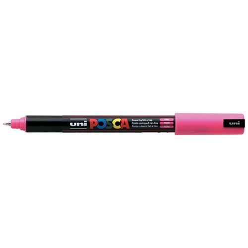 Uni Posca Paint Marker, PC-1MR, Pink, Ultra Fine, 0.7mm CX250021
